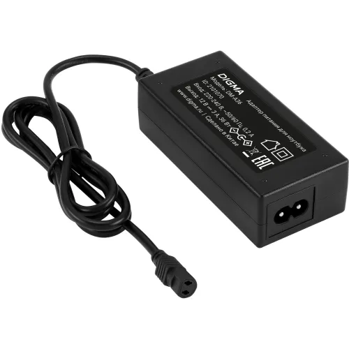 Блок питания Digma DM-A36 автоматический 36W 12V 3-коннект. 3A от бытовой электросети