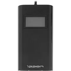 Блок питания Ippon D65U автоматический 65W 15V-19.5V 11-коннект. 3.5A от бытовой электросети LСD индикатор
