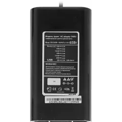 Блок питания Ippon D65U автоматический 65W 15V-19.5V 11-коннект. 3.5A от бытовой электросети LСD индикатор