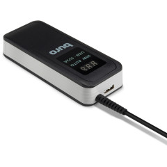 Блок питания Buro BUM-0065A90 автоматический 90W 15V-20V 11-коннект. 5A 2.1A от бытовой электросети LСD индикатор