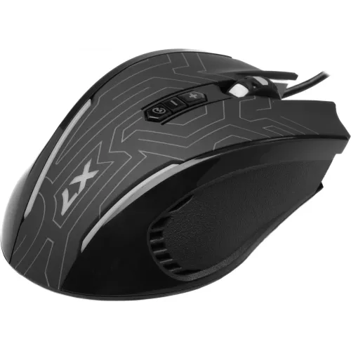 Мышь A4Tech X87 черный оптическая 2400dpi USB 8but (X87 (MAZE))