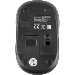 Мышь Оклик 665MW черный/красный оптическая 1600dpi беспров. USB для ноутбука 3but (1025135)