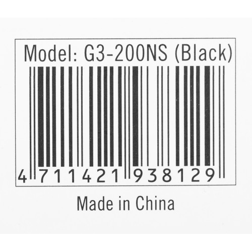 Мышь A4Tech V-Track G3-200NS черный оптическая 1200dpi беспров. USB 3but