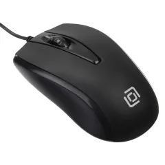 Мышь Оклик 325M черный оптическая 1200dpi USB для ноутбука 3but (1091340)