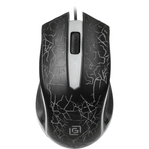 Мышь Оклик 395M SHADOW черный оптическая 1500dpi USB для ноутбука 3but (1102286)