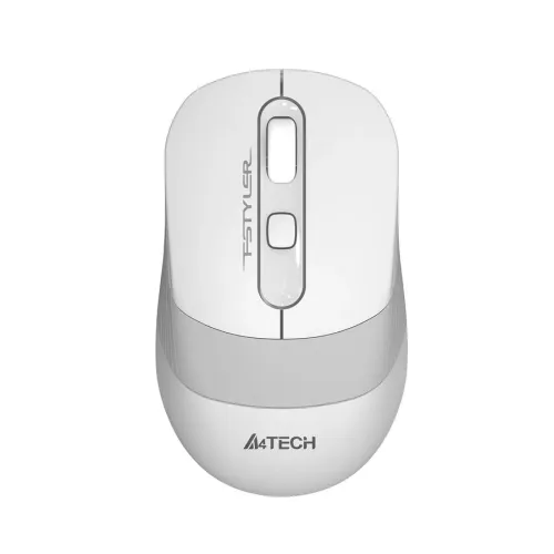 Мышь A4Tech Fstyler FG10 белый/серый оптическая 2000dpi беспров. USB 3but (FG10 WHITE)