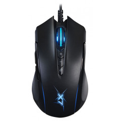 Мышь A4Tech X89 черный оптическая 2400dpi USB 8but (X89 (BLACK))