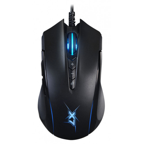 Мышь A4Tech X89 черный оптическая 2400dpi USB 8but (X89 (BLACK))