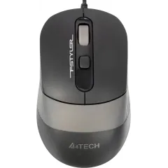 Мышь A4Tech Fstyler FM10 черный/серый оптическая 1600dpi USB 4but (FM10 GREY)