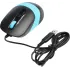 Мышь A4Tech Fstyler FM10 черный/синий оптическая 1600dpi USB 4but (FM10 BLUE)