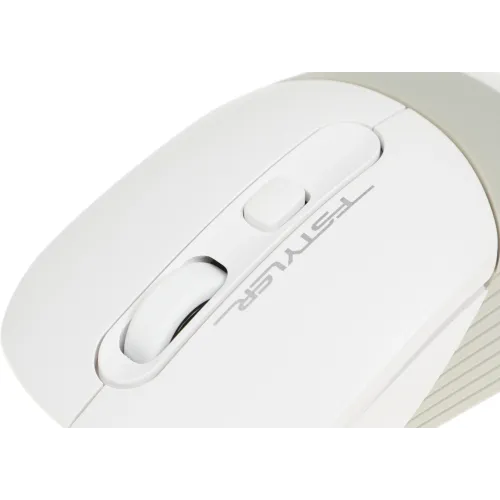 Мышь A4Tech Fstyler FM10 белый/серый оптическая 1600dpi USB 4but (FM10 WHITE)