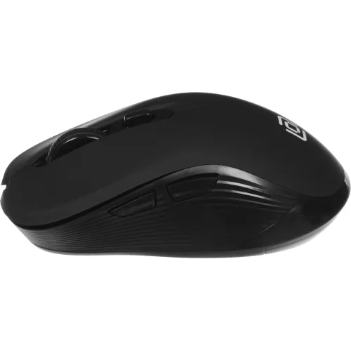 Мышь Оклик 610MWC черный оптическая 1600dpi беспров. USB/USB-C для ноутбука 6but (1158012)