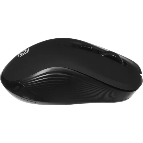 Мышь Оклик 610MWC черный оптическая 1600dpi беспров. USB/USB-C для ноутбука 6but (1158012)