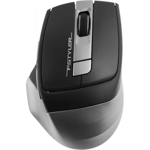 Мышь A4Tech Fstyler FG35 серый/черный оптическая 2000dpi беспров. USB 6but (FG35 GREY)