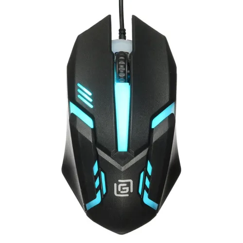 Мышь Оклик 396M INSOMNIA черный оптическая 1200dpi USB 3but (1192373)