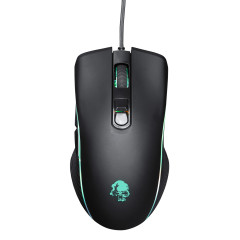 Мышь Оклик 708G MYSTERY черный оптическая 3200dpi USB 7but (1196437)