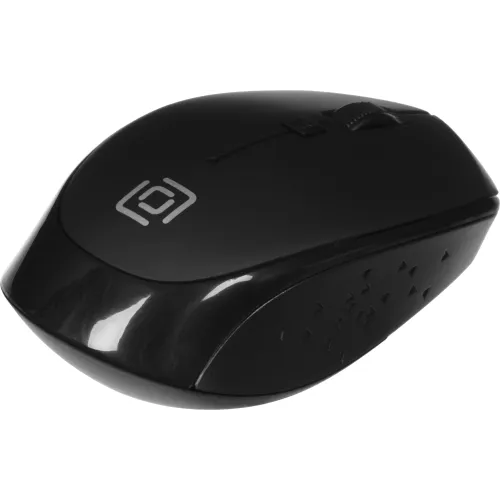 Мышь Оклик 488MW черный оптическая 1600dpi беспров. USB для ноутбука 4but (1196560)