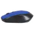 Мышь Оклик 488MW черный/синий оптическая 1600dpi беспров. USB для ноутбука 4but (1196569)