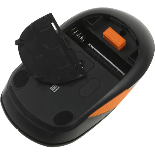 Мышь A4Tech Fstyler FG10S черный/оранжевый оптическая 2000dpi silent беспров. USB для ноутбука 4but (FG10S ORANGE)