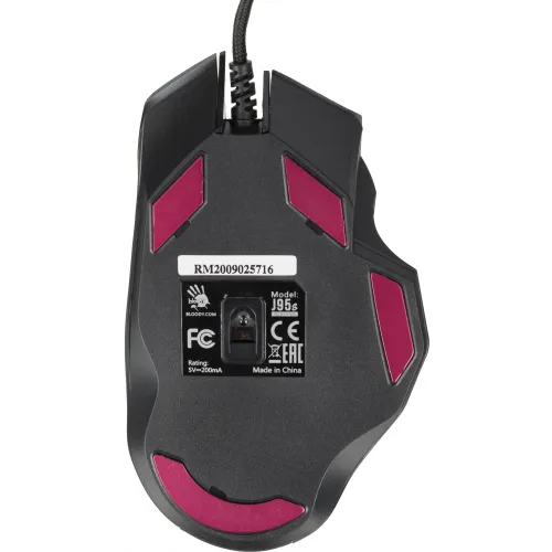 Мышь A4Tech Bloody J95s серый оптическая 8000dpi USB 9but (J95S GREY)