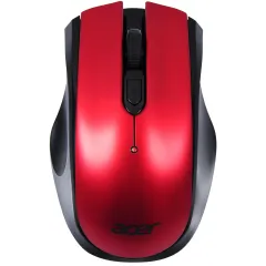 Мышь Acer OMR032 черный/красный оптическая 1600dpi беспров. USB 4but (ZL.MCEEE.009)