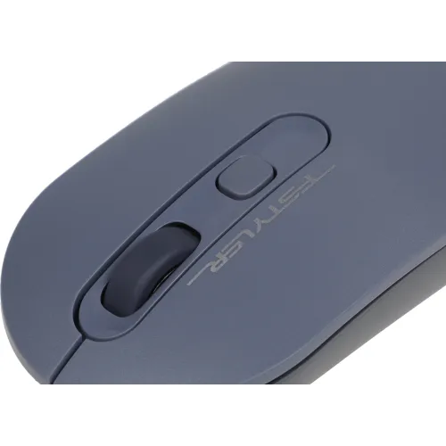 Мышь A4Tech Fstyler FG20 пепельный/синий оптическая 2000dpi беспров. USB для ноутбука 4but (FG20 ASH BLUE)