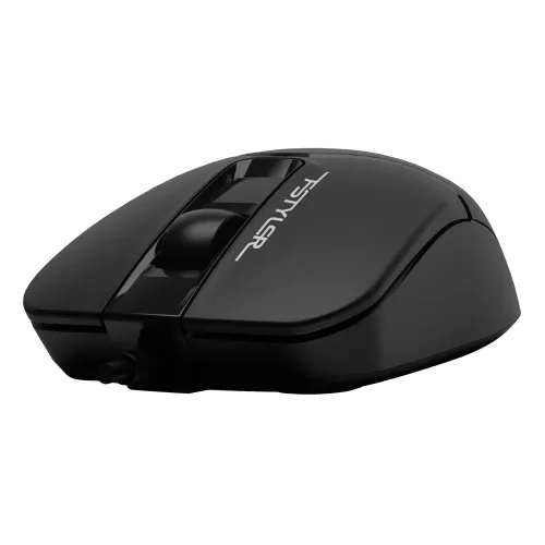 Мышь A4Tech Fstyler FM12 черный оптическая 1200dpi USB 3but (FM12 BLACK)