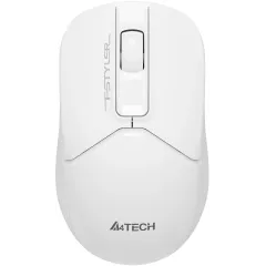 Мышь A4Tech Fstyler FG12 белый оптическая 1200dpi беспров. USB 3but (FG12 WHITE)