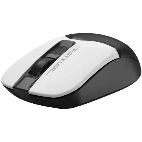 Мышь A4Tech Fstyler FG12 Panda белый/черный оптическая 1200dpi беспров. USB 3but