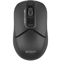 Мышь A4Tech Fstyler FG12S черный оптическая 1200dpi silent беспров. USB 3but (FG12S BLACK)