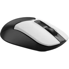 Мышь A4Tech Fstyler FG12S Panda белый/черный оптическая 1200dpi silent беспров. USB 3but
