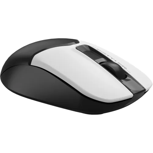 Мышь A4Tech Fstyler FG12S Panda белый/черный оптическая 1200dpi silent беспров. USB 3but