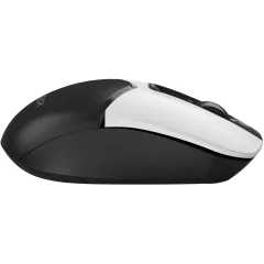 Мышь A4Tech Fstyler FG12S Panda белый/черный оптическая 1200dpi silent беспров. USB 3but