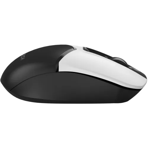 Мышь A4Tech Fstyler FG12S Panda белый/черный оптическая 1200dpi silent беспров. USB 3but