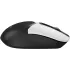 Мышь A4Tech Fstyler FG12S Panda белый/черный оптическая 1200dpi silent беспров. USB 3but