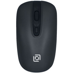 Мышь Оклик 600MW черный оптическая 1600dpi беспров. USB 4but (1487915)