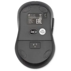 Мышь Оклик 677MW черный оптическая 1600dpi беспров. USB 6but (1520859)