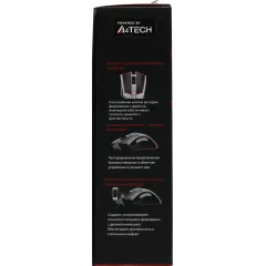 Мышь A4Tech Bloody W90 Max белый/черный оптическая 10000dpi USB 10but (W90 MAX PANDA)