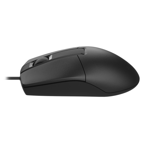 Мышь A4Tech OP-330S черный оптическая 1200dpi silent USB 3but (OP-330S (BLACK))