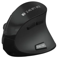 Мышь Оклик 990MW черный оптическая 2400dpi silent беспров. BT/Radio USB для ноутбука 9but (1533172)