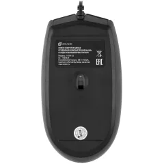 Мышь Оклик 147M V2 USB черный оптическая 2000dpi USB для ноутбука 4but (1580834)