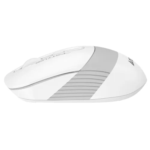 Мышь A4Tech Fstyler FB10C белый/серый оптическая 2000dpi беспров. BT/Radio USB 4but (FB10C GRAYISH WHITE)