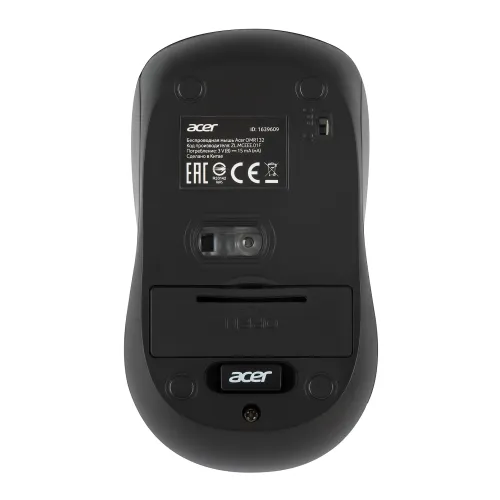 Мышь Acer OMR132 синий/черный оптическая 1000dpi беспров. USB для ноутбука 3but (ZL.MCEEE.01F)