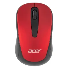 Мышь Acer OMR136 красный оптическая 1000dpi беспров. USB для ноутбука 3but (ZL.MCEEE.01J)