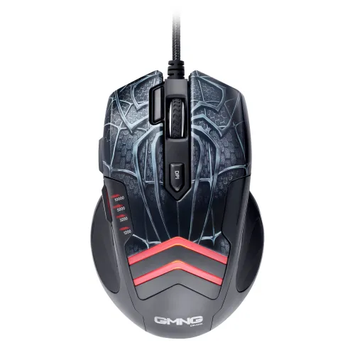 Мышь GMNG XM007 черный/серый оптическая 10000dpi USB для ноутбука 7but