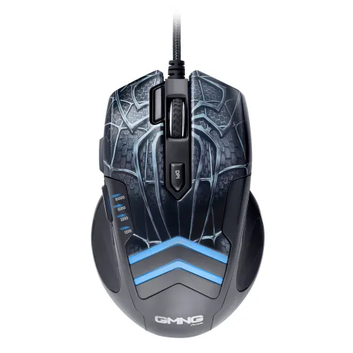 Мышь GMNG XM007 черный/серый оптическая 10000dpi USB для ноутбука 7but