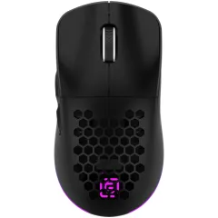 Мышь Оклик 900GMW черный оптическая 26000dpi беспров. BT/Radio USB 6but (1796786)