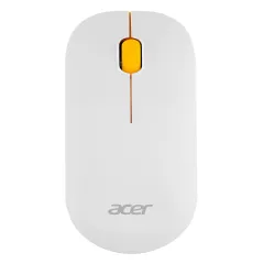 Мышь Acer OMR200 белый/желтый оптическая 1200dpi беспров. USB для ноутбука 3but (ZL.MCEEE.020)