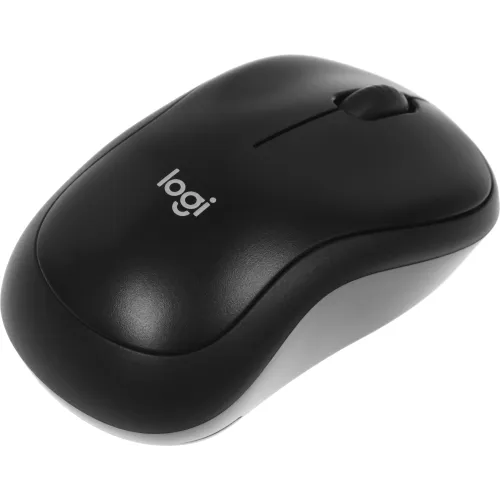 Мышь Logitech B220 Silent черный оптическая 1000dpi silent беспров. USB 2but (910-005553)