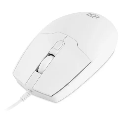 Мышь Оклик 147M белый оптическая 2000dpi USB 4but (1868746)